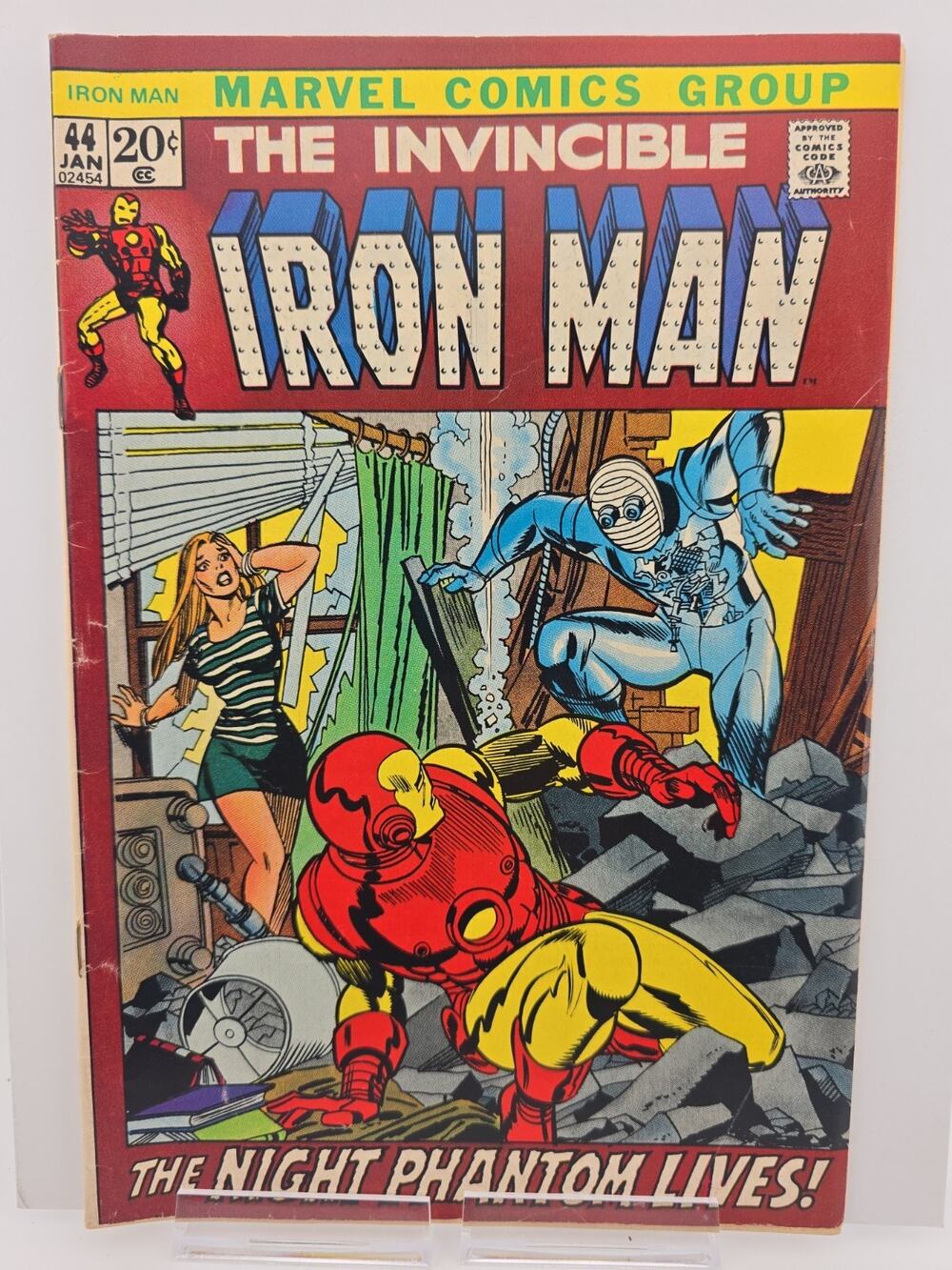 The Invincible Iron Man #44 The Night Phantom Lives!